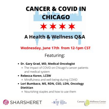 Cancer and Covid in Chicago webinar (June 17)