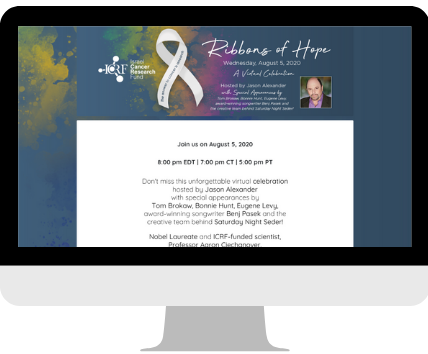 Ribbons of Hope Gala Website