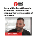 Assaf Zinger YNet Article September 2026 Technion | Israel Cancer Research Fund